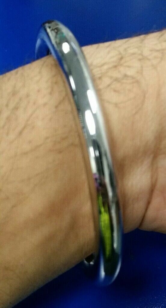 Stainless Steel Kara Sikh Kada Smooth Traditional Punjabi Karha Kakar Bangle A1R unisex Singh Kaur Bracelet Round Panjabi Desi Fashion Jatt