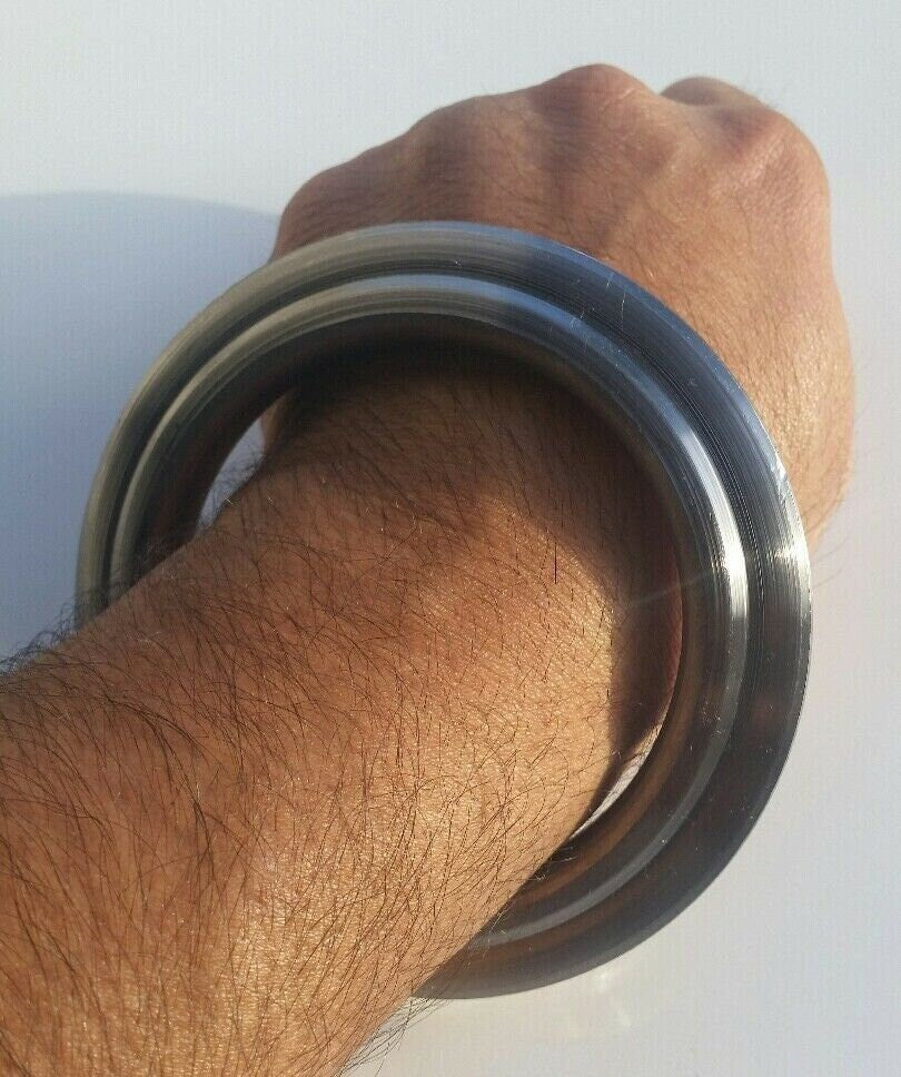 Thick Sarbloh Kara pure Iron Chakri Kada sikh singh is Kling warrior bangle c9