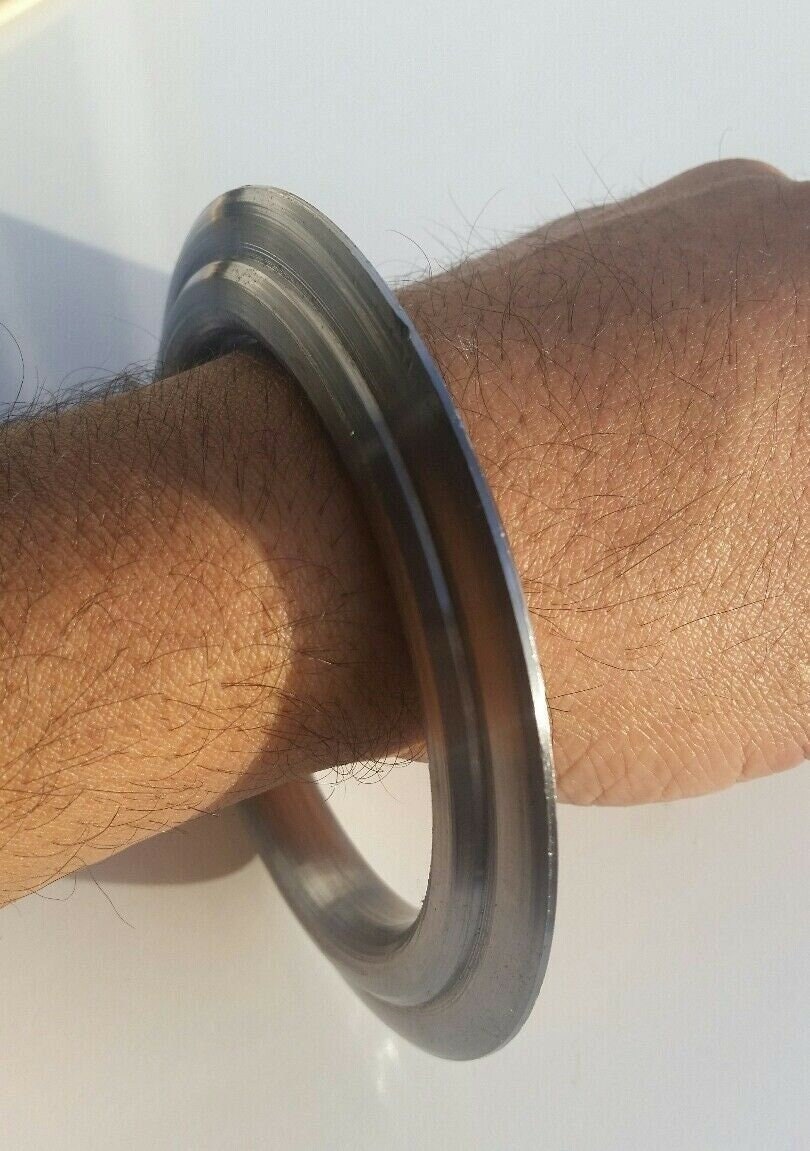 Thick Sarbloh Kara pure Iron Chakri Kada sikh singh is Kling warrior bangle c9