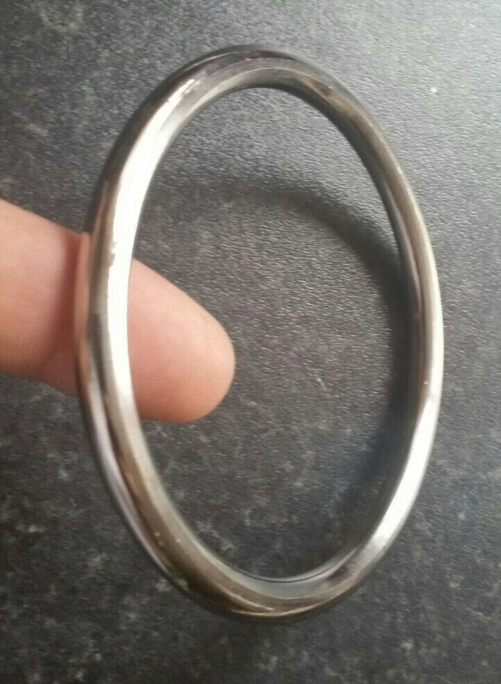 Stainless Steel Kara Sikh Kada Smooth Traditional Punjabi Karha Kakar Bangle A1R unisex Singh Kaur Bracelet Round Panjabi Desi Fashion Jatt