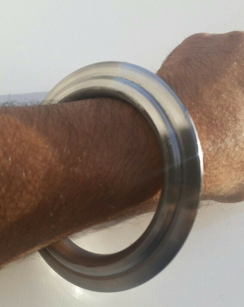 Thick Sarbloh Kara pure Iron Chakri Kada sikh singh is Kling warrior bangle c9
