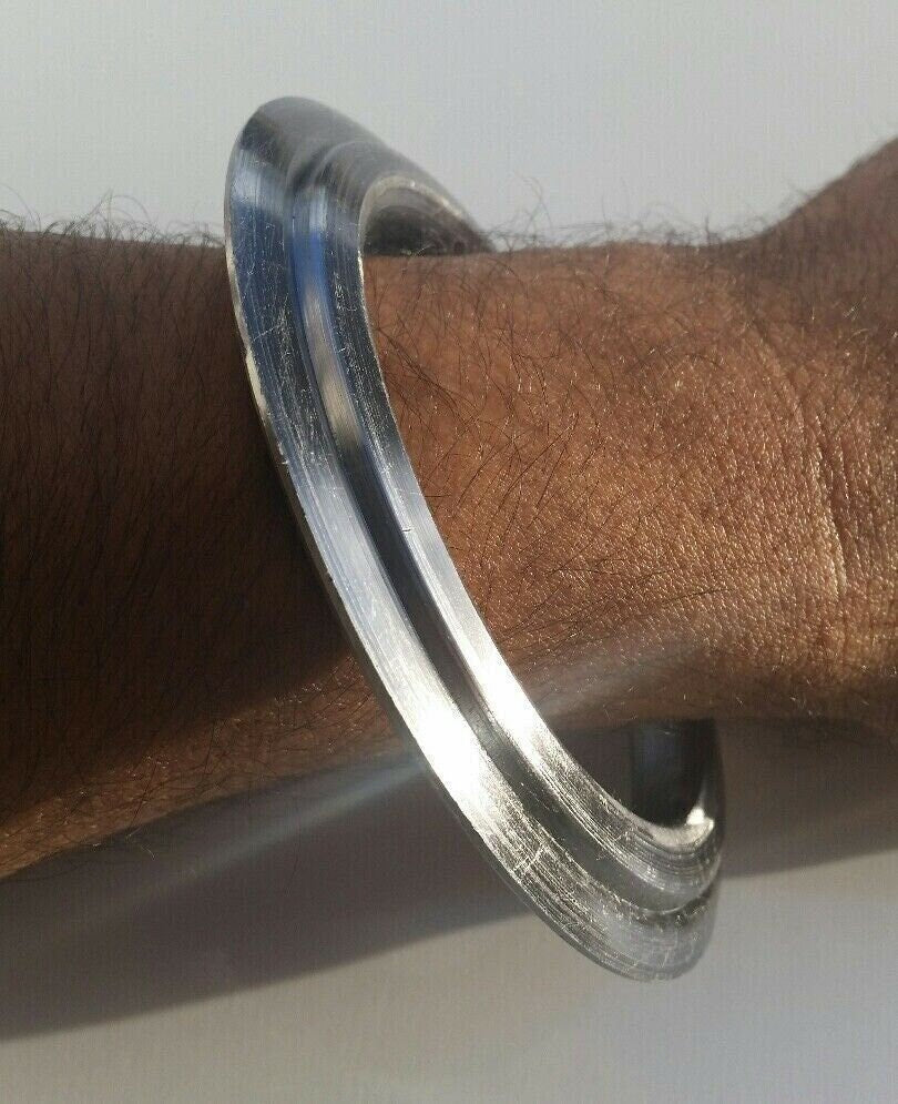 Thick Sarbloh Kara pure Iron Chakri Kada sikh singh is Kling warrior bangle c9