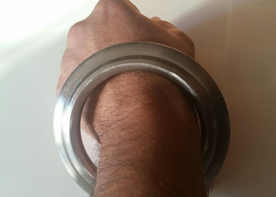 Thick Sarbloh Kara pure Iron Chakri Kada sikh singh is Kling warrior bangle c9
