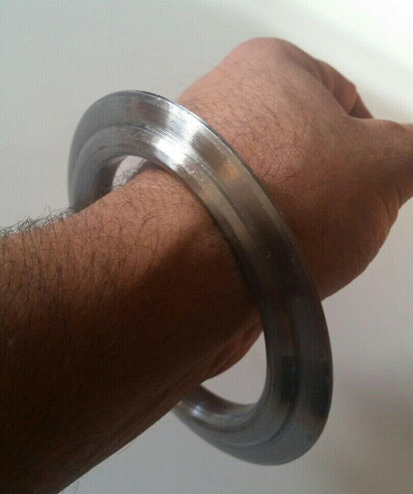 Thick Sarbloh Kara pure Iron Chakri Kada sikh singh is Kling warrior bangle c9