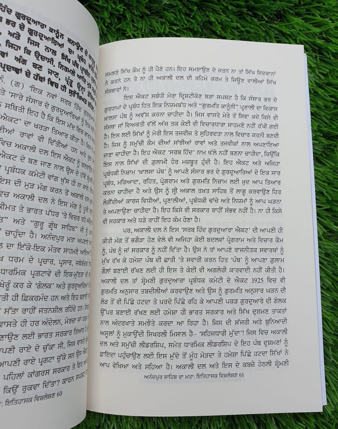 Anandpur Sahib da Mata Itihasik Vishleshan Sikh History Punjabi Literature A24