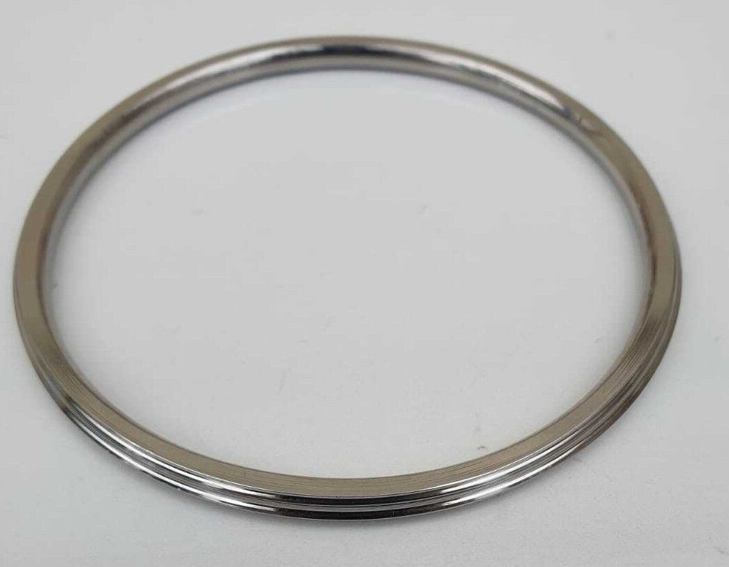 Stainless Steel Kara Sikh Bangle Singh Kaur Lines Kada Punjabi Bracelet Y13R New