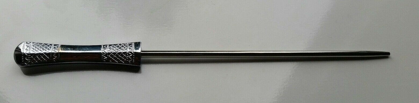 Sikh stainless steel khanda baaz salai patka dumala pug turban needle baaj e2