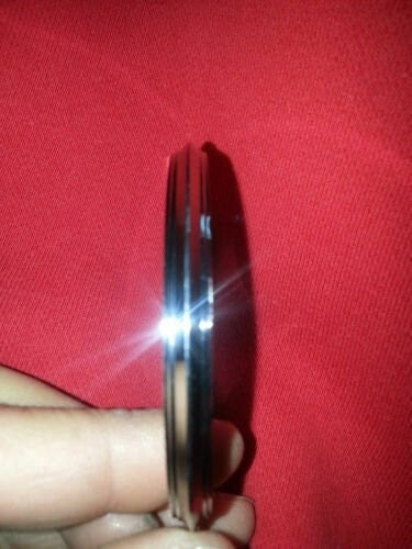 Unisex shining stainless steel thin 5 lines sikh singh khalsa kara sikh bracelet