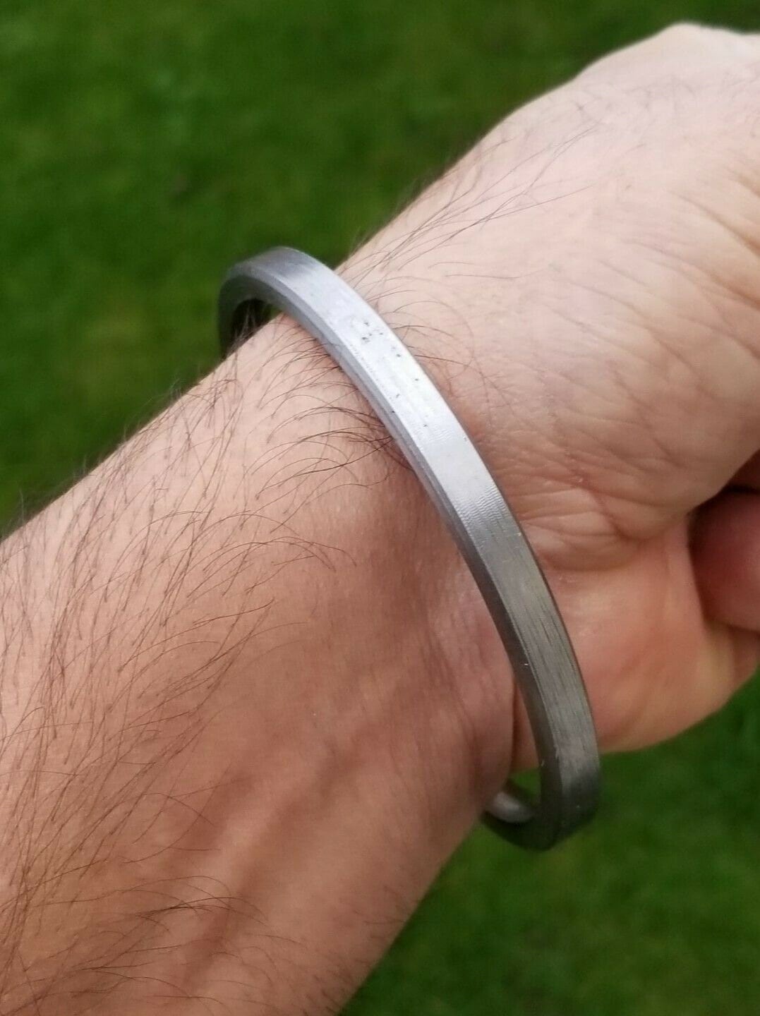 Sarbloh Kara pure iron sikh kaur flat kada singh khalsatraditional 5ks bangle v1