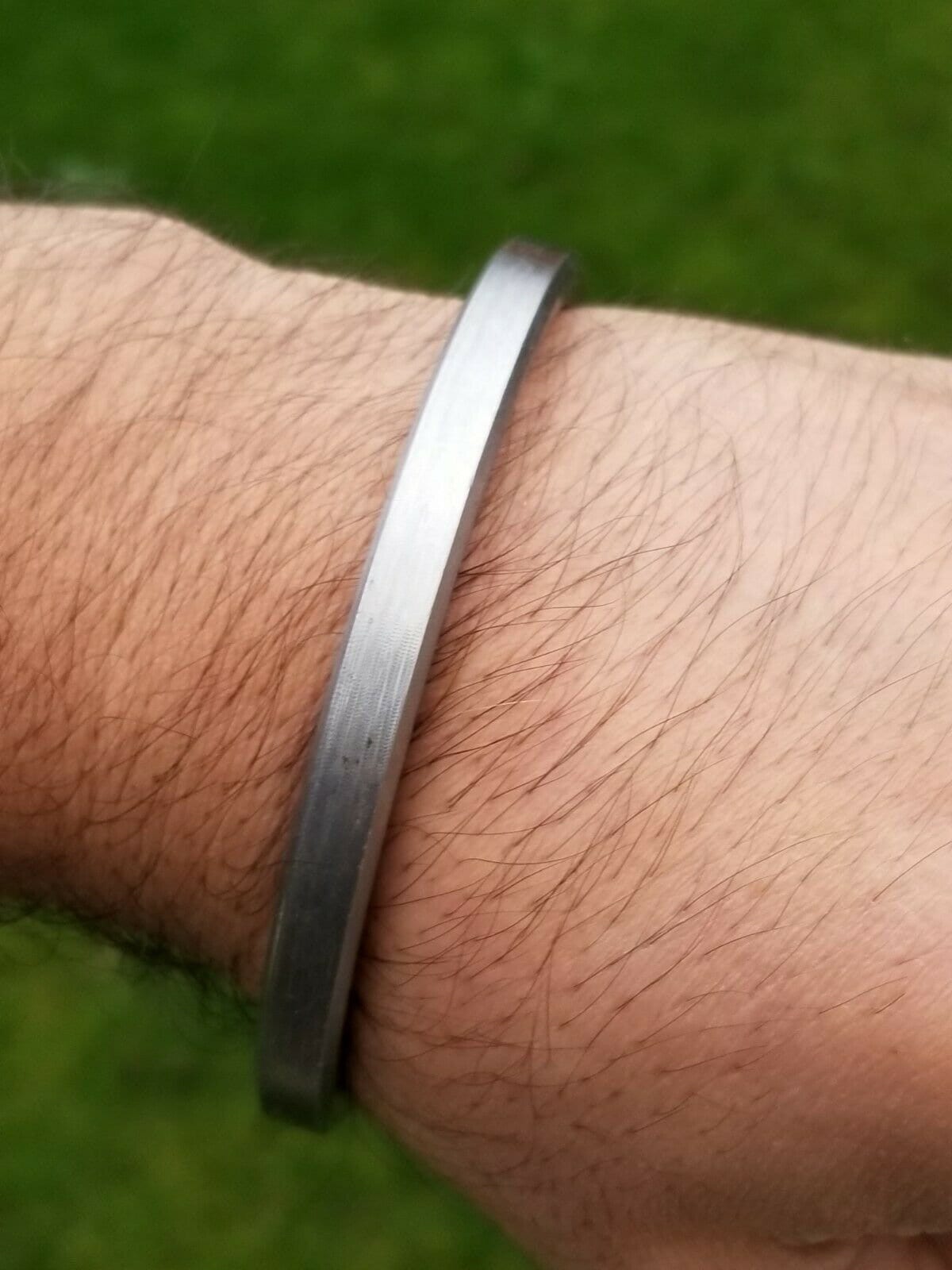 Sarbloh Kara pure iron sikh kaur flat kada singh khalsatraditional 5ks bangle v1