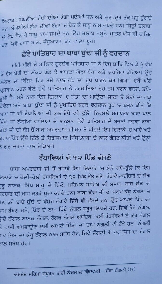 Sampooran bhai nand lal ji granthawali santhya pothi singh punjabi book panjabi