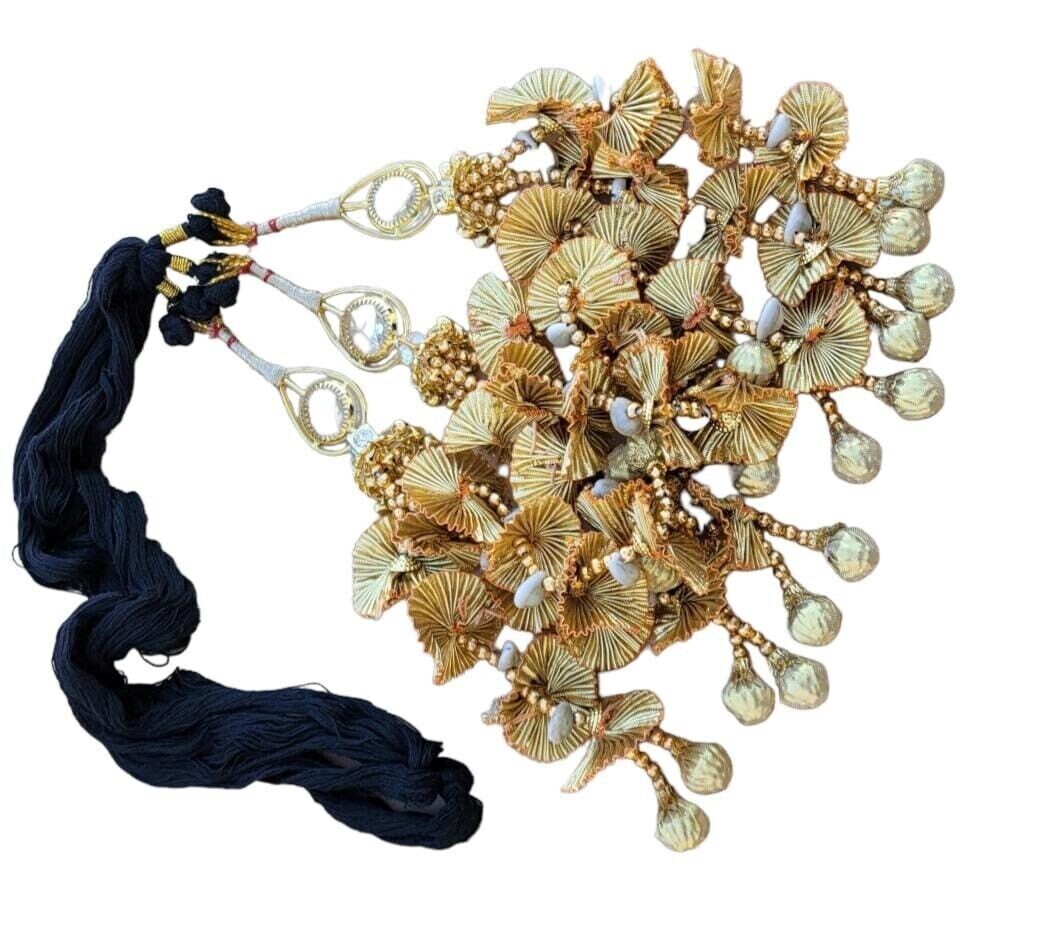 Punjabi Paranda mehndi jaago bridal Patiala Mirror paranda Indian hair braid TT6R Handmade Bollywood traditional design