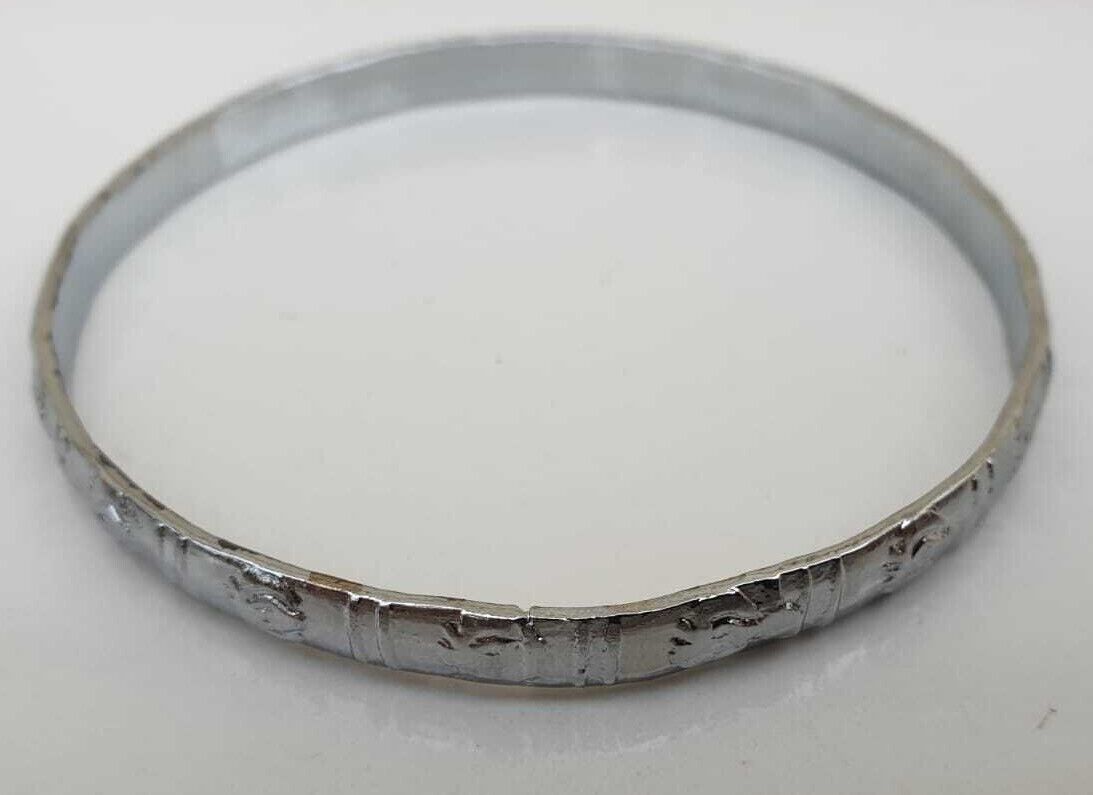 Chrome Plated Kara Khanda Design Kada Sikh Singh Kaur Khalsa Bracelet Bangle G22