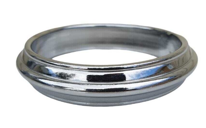 Chrome Plated Kara Sikh Kada Singh Kaur Khalsa Round Edged Thick Bracelet V40