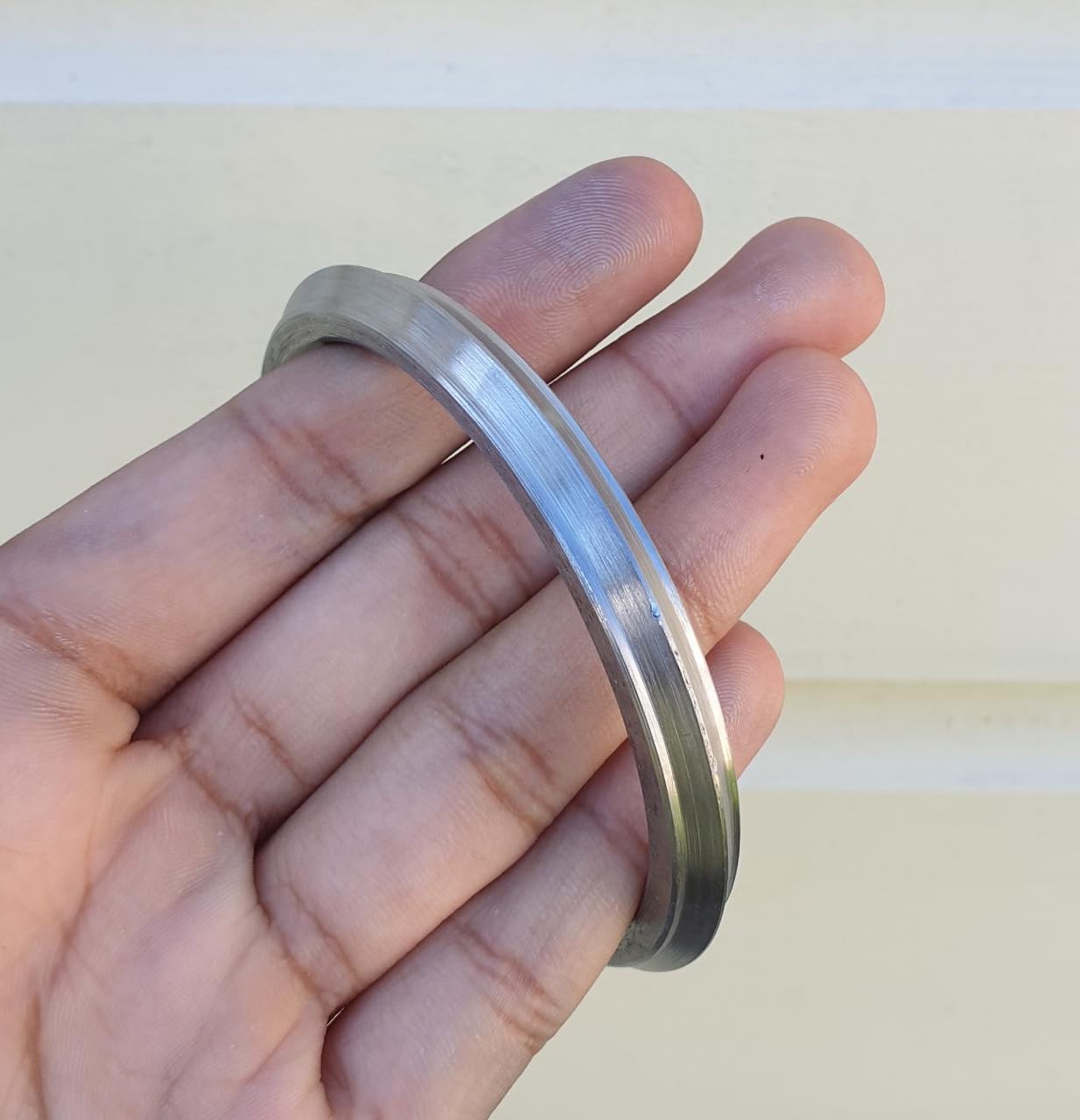 Sarbloh Bangle pure iron Sikh kaur kada singh khalsa traditional collar kara k10