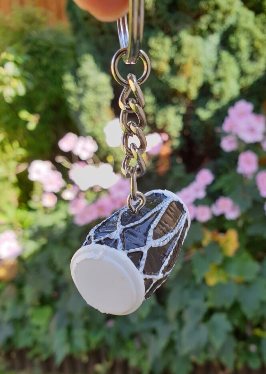 Punjabi Dholki Key Ring Drum Key Chain Novelty Dhol India Kaur Panjabi Gift LL12