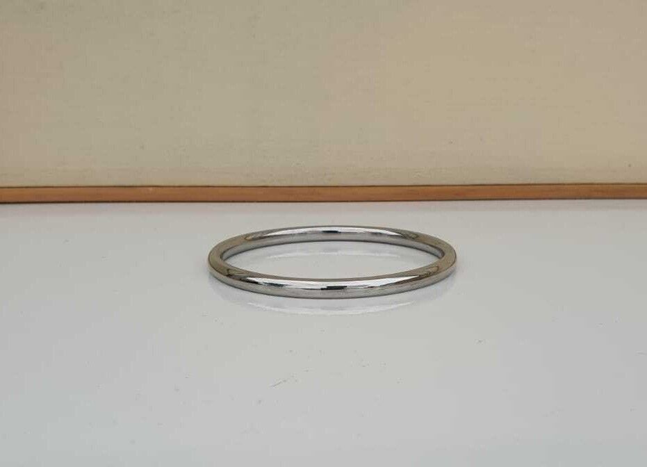 Stainless Steel Kara Smooth Round Sikh Bracelet Singh Kaur Khalsa Bangle DD22
