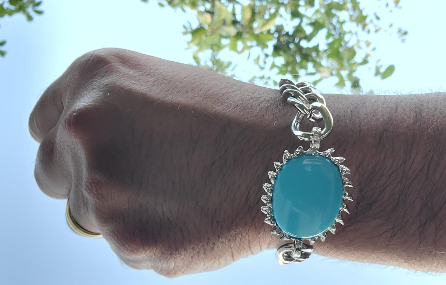 Salman Khan Bracelet Neela Stunning Movie Ek Tha Tiger Turquoise Designer DD30