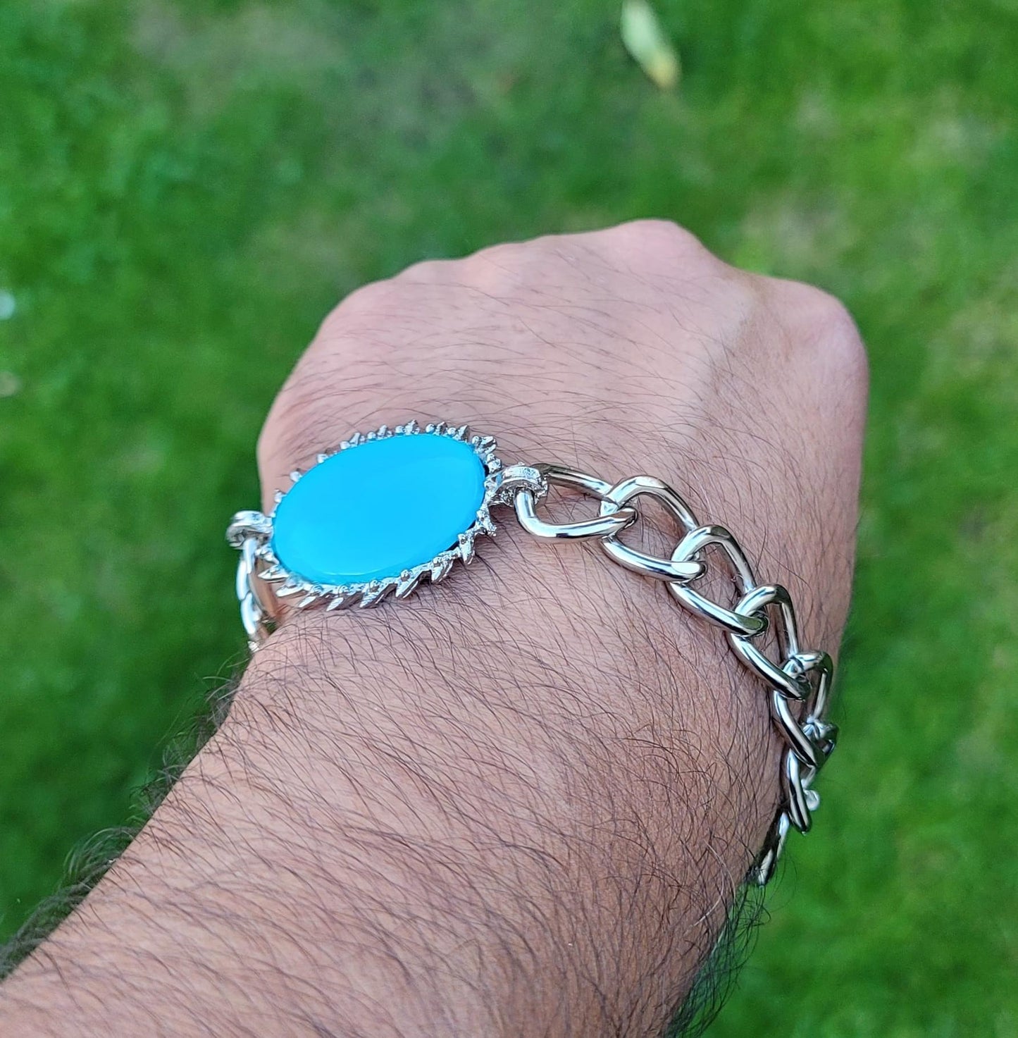 Salman Khan Bracelet Neela Stunning Movie Ek Tha Tiger Turquoise Designer DD30