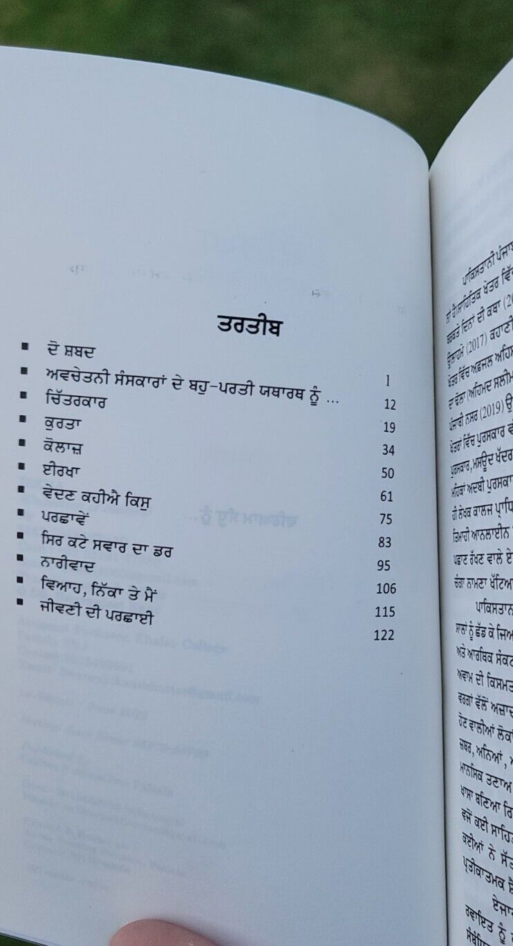 Irkha Collection of Punjabi Stories Ijaz Pakistan Writer Literature Book B44 New