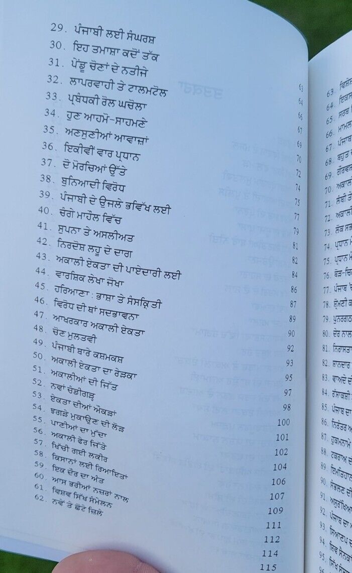 Sangarsh to Baad Punjab 1994-2003 Harbhajan Singh Punjabi Sikh Histoy Book MB