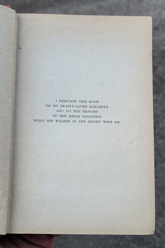 Vintage Book The Lamp in The Dessert by Ethel M. Dell Hutchinson Publication MH
