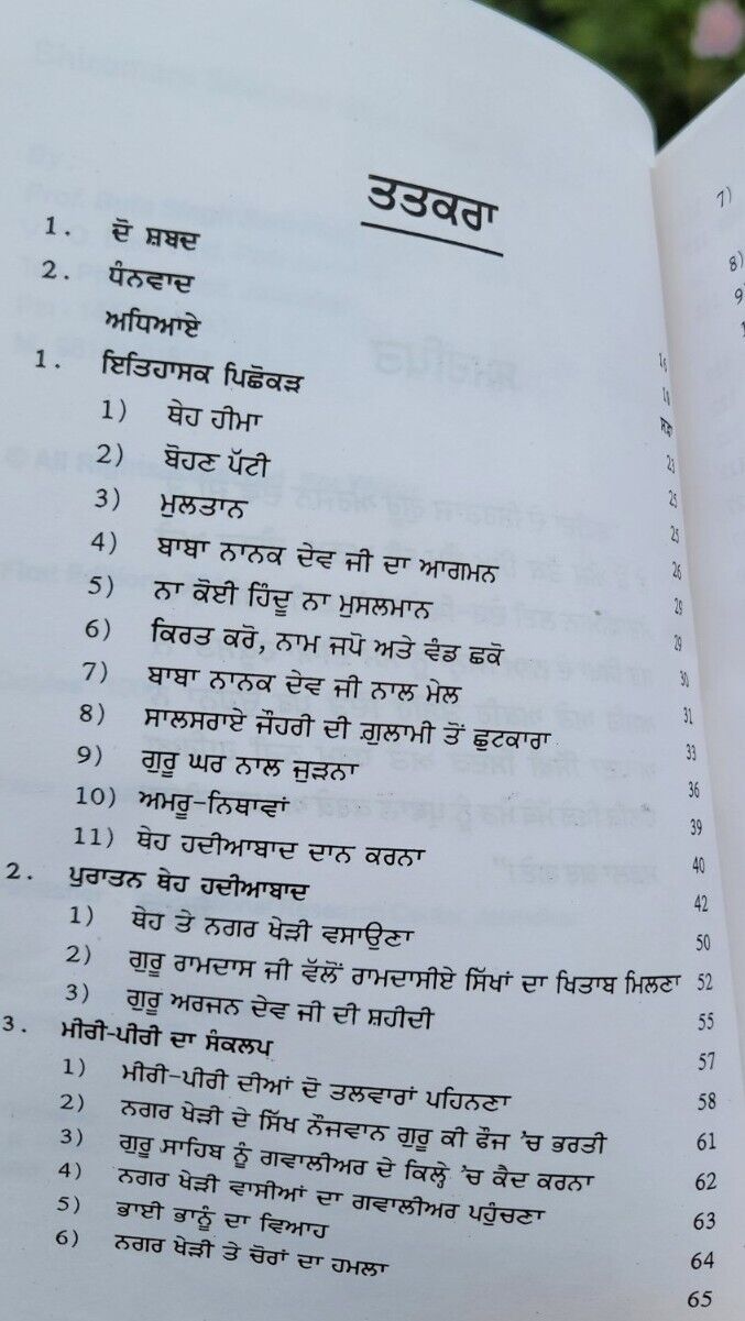 Shiromani Shaheed Bhai Sangat Singh Ji Punjabi Sikh History Book Prof Buta Singh