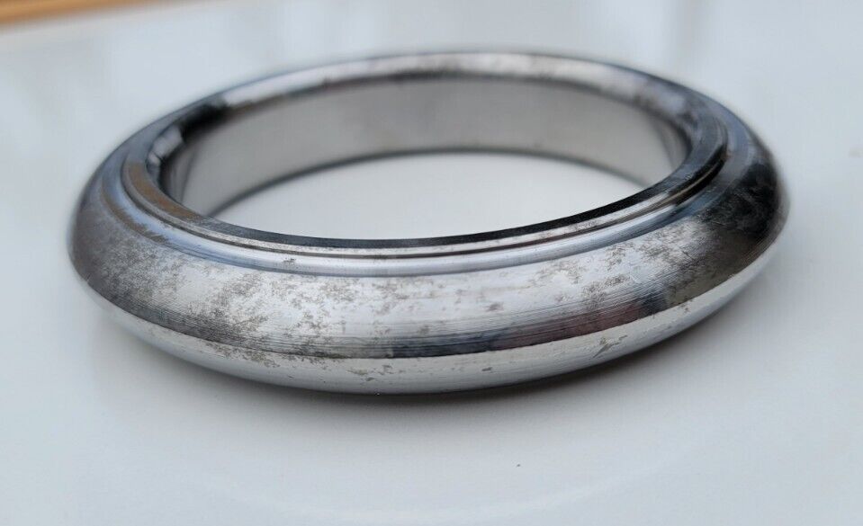 Sarbloh Kara Sikh Kada Kakaar Pure Iron Smooth Karha Heavy Warrior Bangle UK EE16R