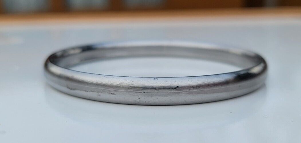 Sarbloh Kara Sikh Kada Kakaar Iron Smooth Karha Singh Warrior Loha Bangle EE17R