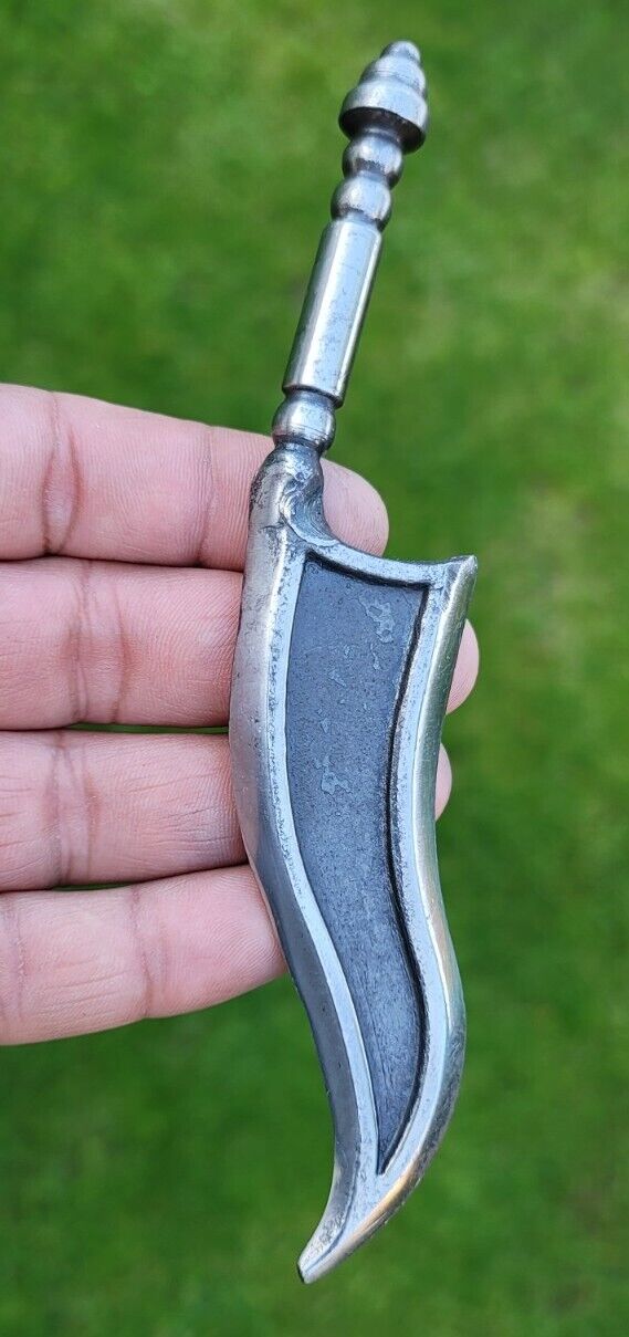 Khalsa Sarbloh Bhagauti Pure iron punjabi sikh singh kaur taksali Shastar BB23