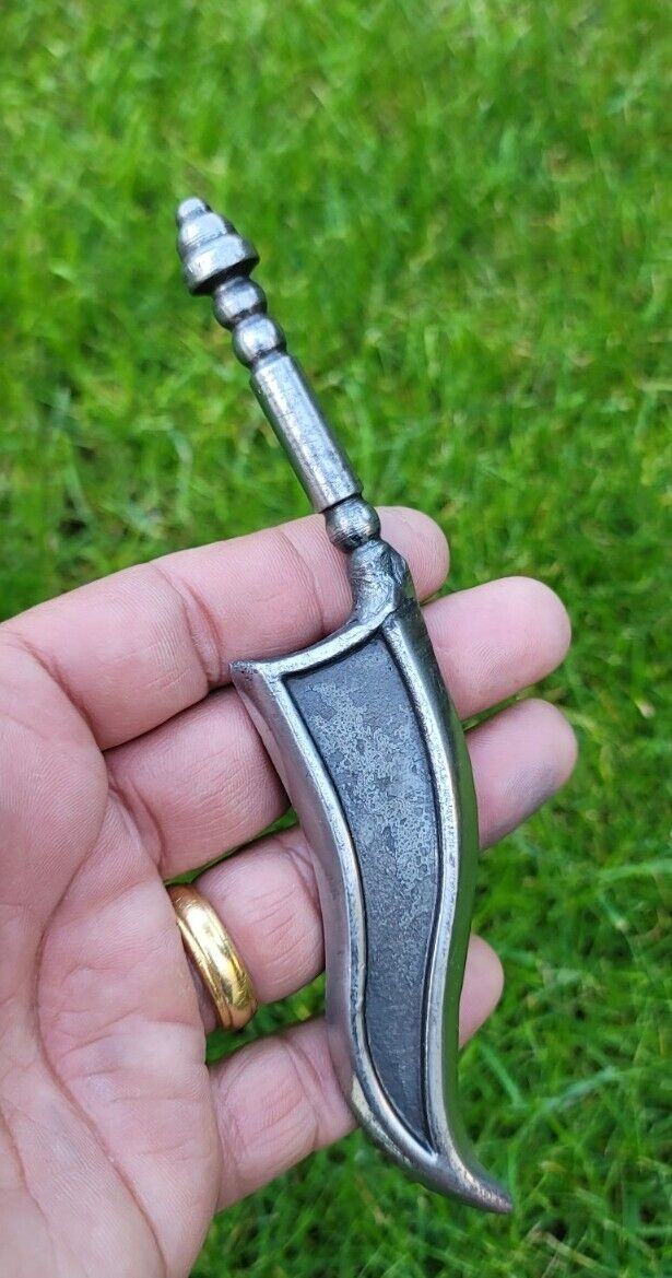Khalsa Sarbloh Bhagauti Pure iron punjabi sikh singh kaur taksali Shastar BB23