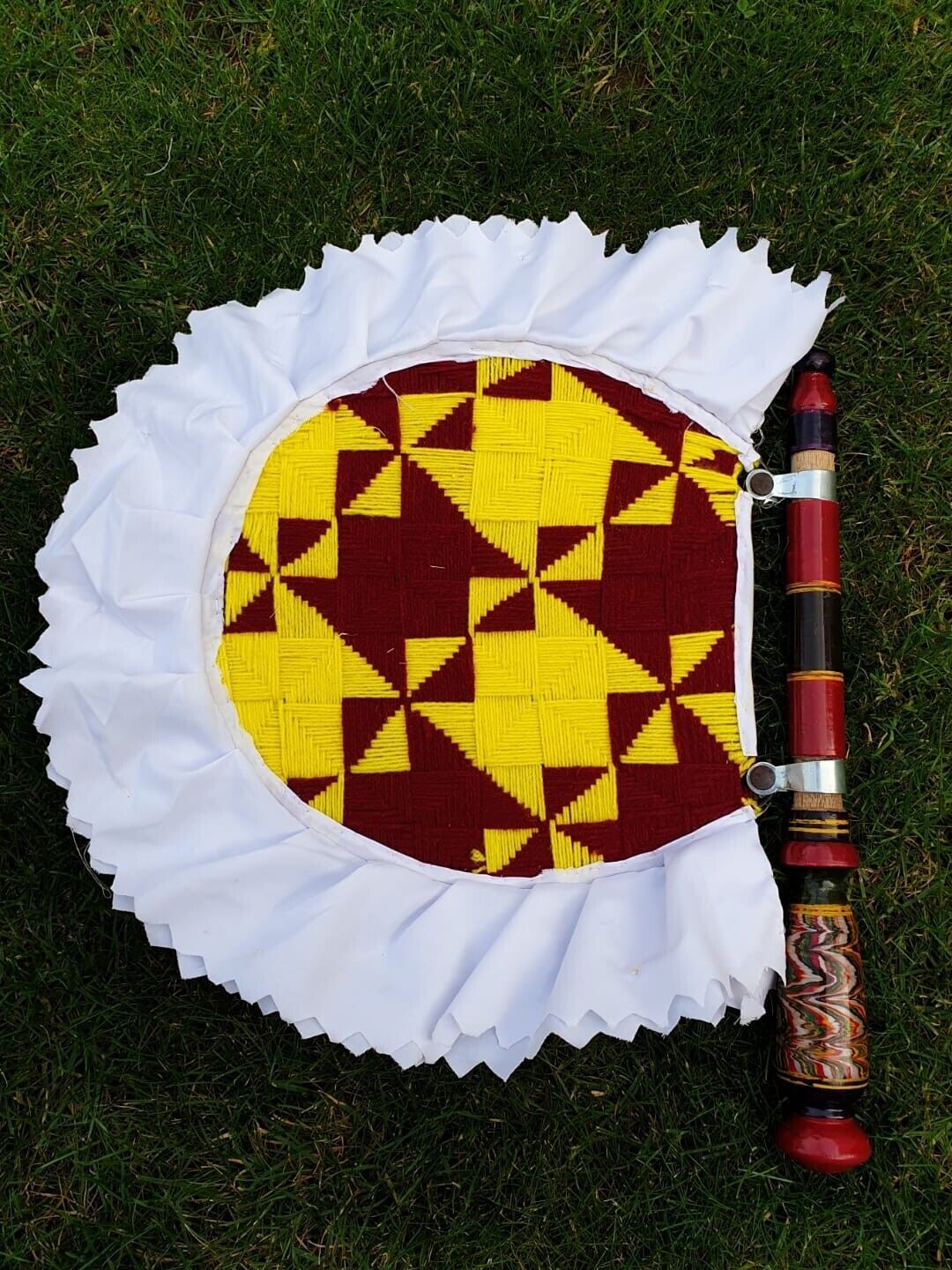 Hand Made Traditional Punjabi Pakhi Woven with Wool Culture Traditional Panjab M