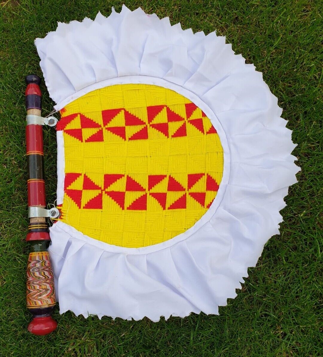 Hand Made Traditional Punjabi Pakhi Woven with Wool Culture Traditional Panjab M