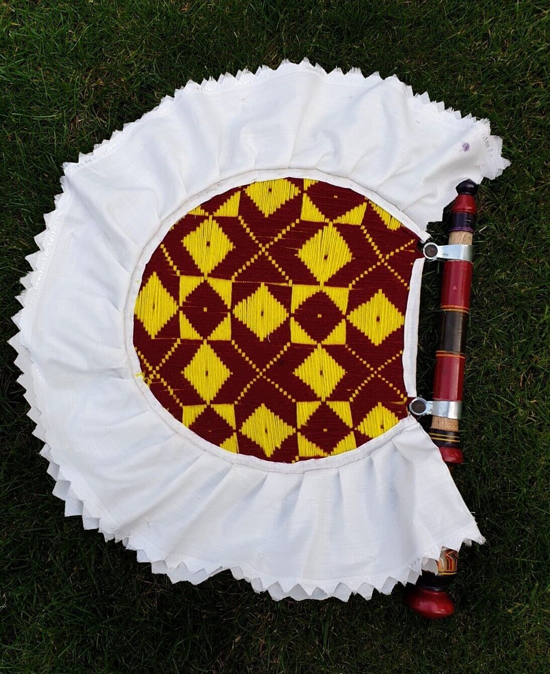 Hand Made Traditional Punjabi Pakhi Woven with Wool Culture Traditional Panjab M
