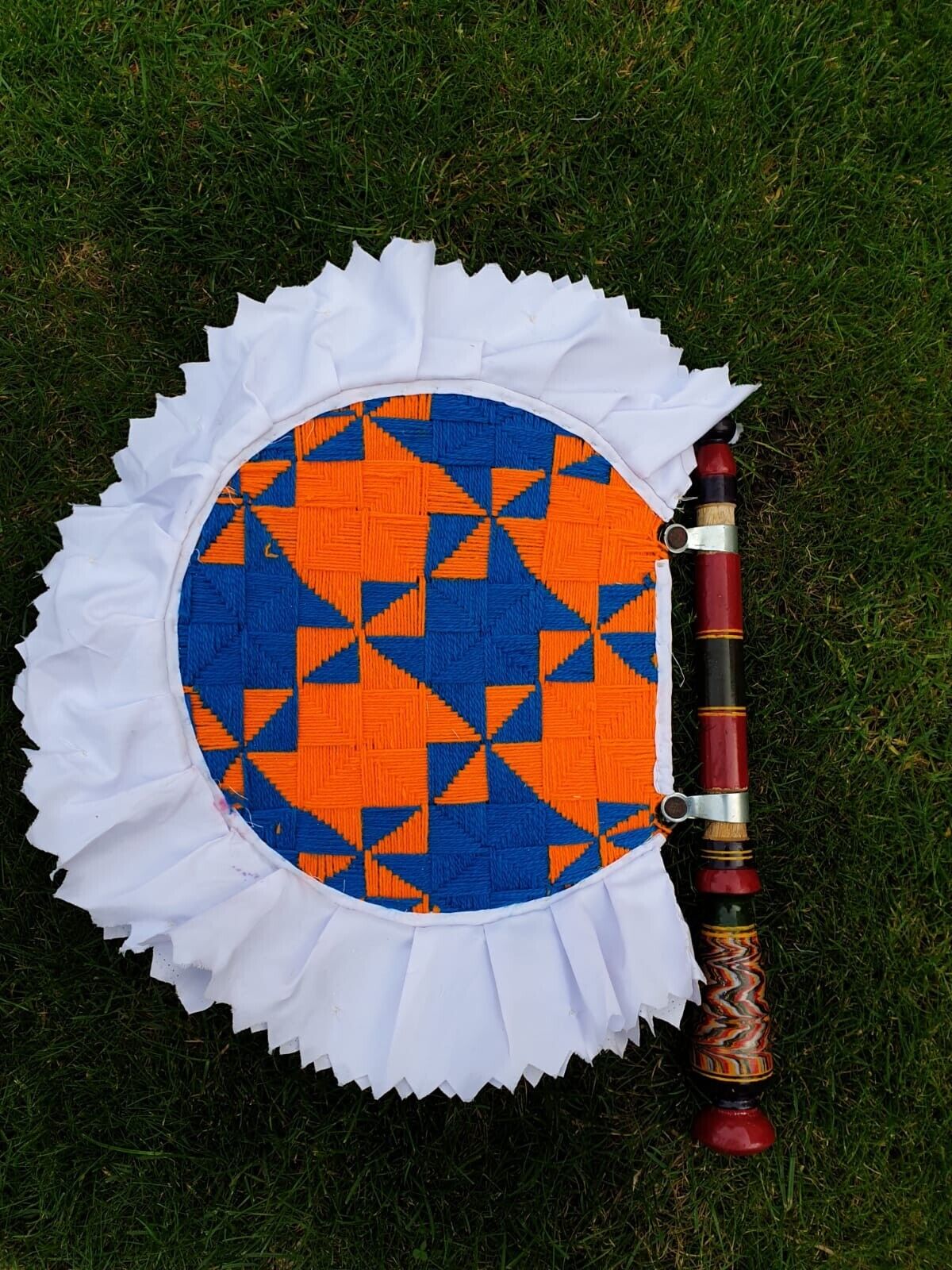 Hand Made Traditional Punjabi Pakhi Woven with Wool Culture Traditional Panjab N