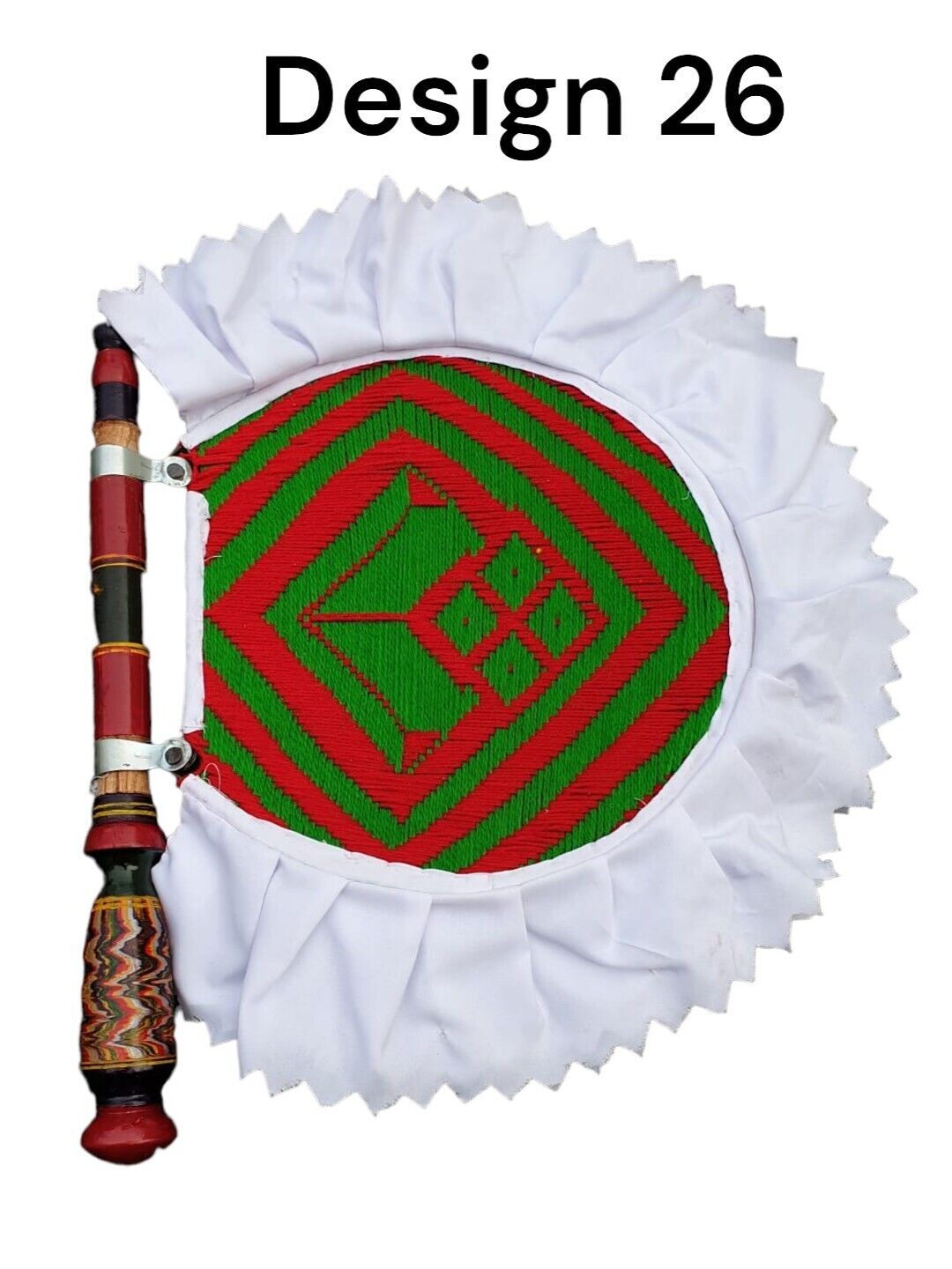 Hand Made Traditional Punjabi Pakhi Woven with Wool Culture Traditional Panjab O