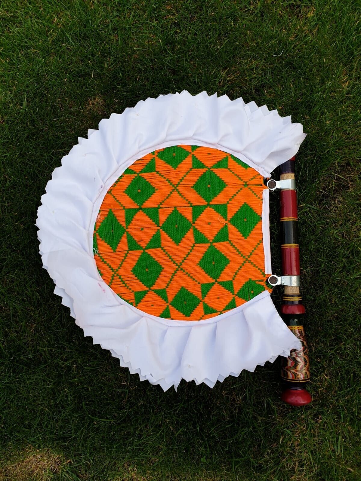 Hand Made Traditional Punjabi Pakhi Woven with Wool Culture Traditional Panjab N