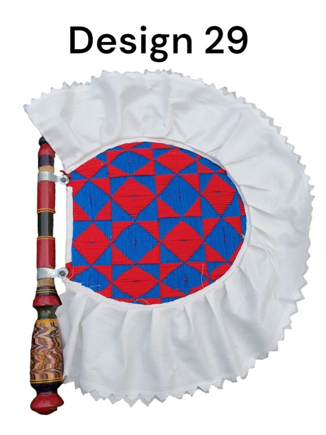 Hand Made Traditional Punjabi Pakhi Woven with Wool Culture Traditional Panjab O