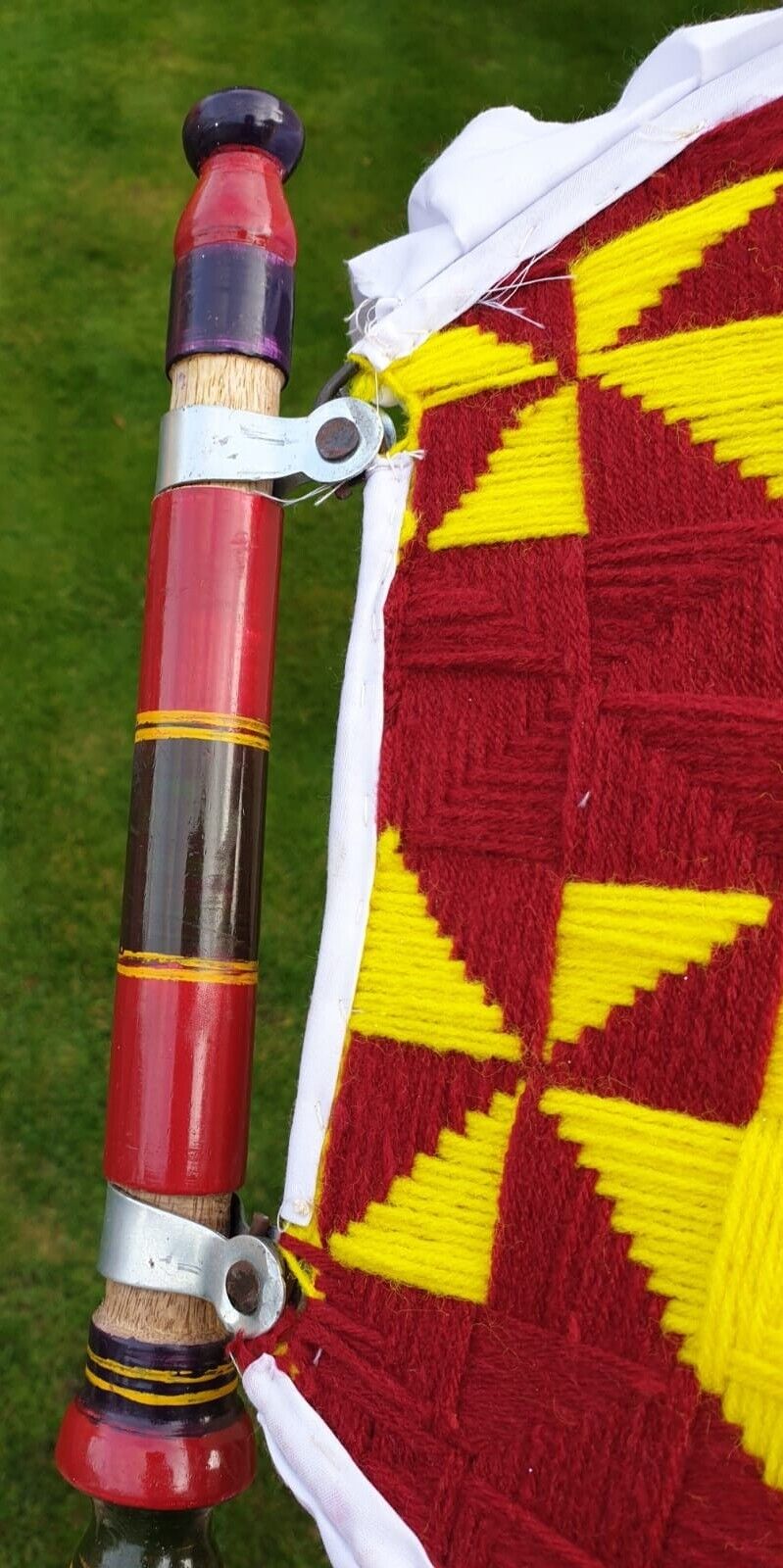 Hand Made Traditional Punjabi Pakhi Woven with Wool Culture Traditional Panjab O