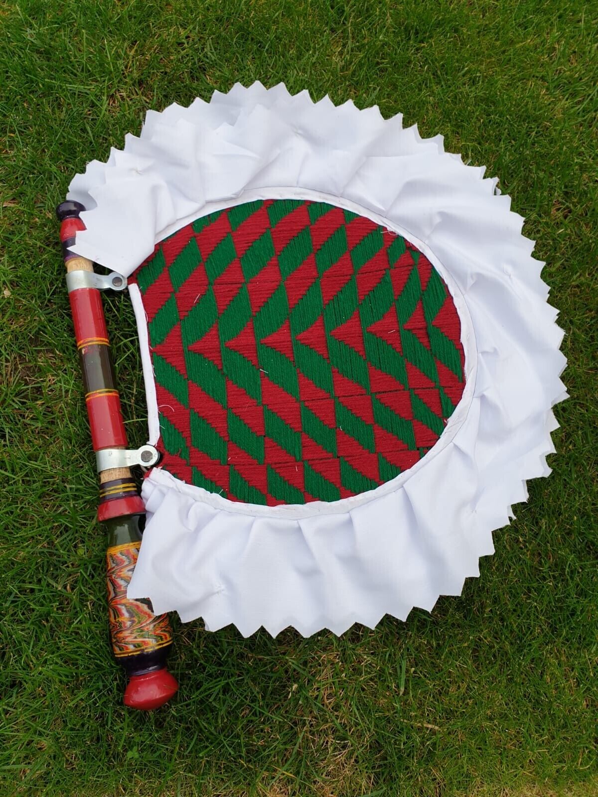 Hand Made Traditional Punjabi Pakhi Woven with Wool Culture Traditional Panjab O