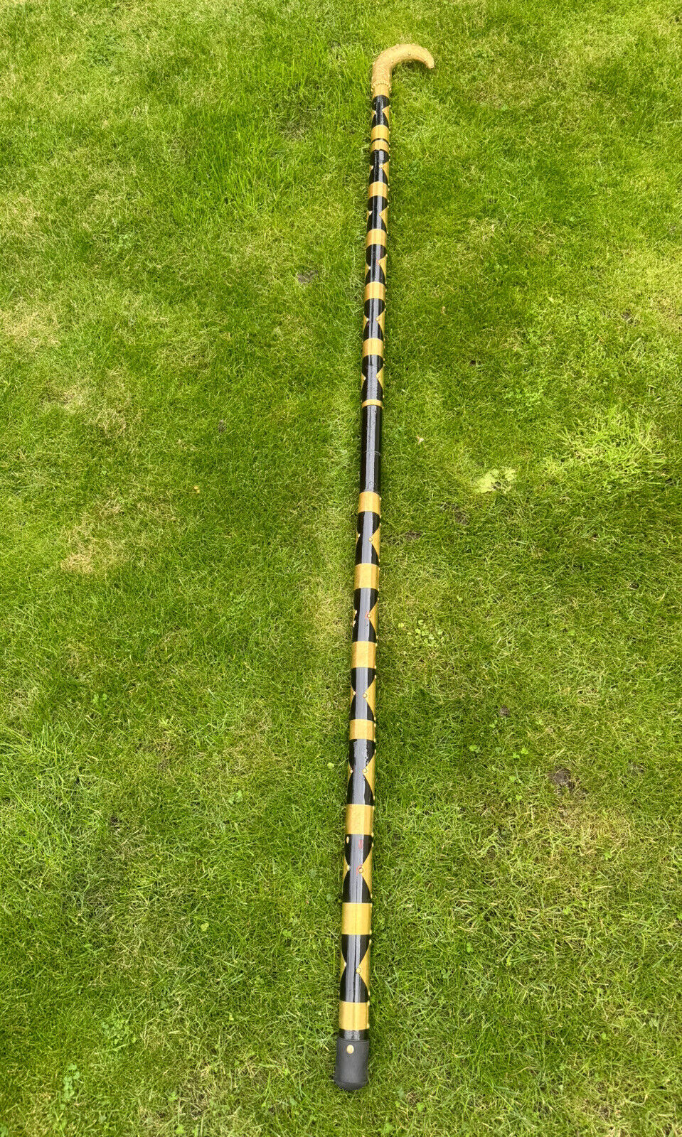 Punjabi Folk Cultural Bhangra Gidha Stick Traditional Desi khoonda Hand Made BRT