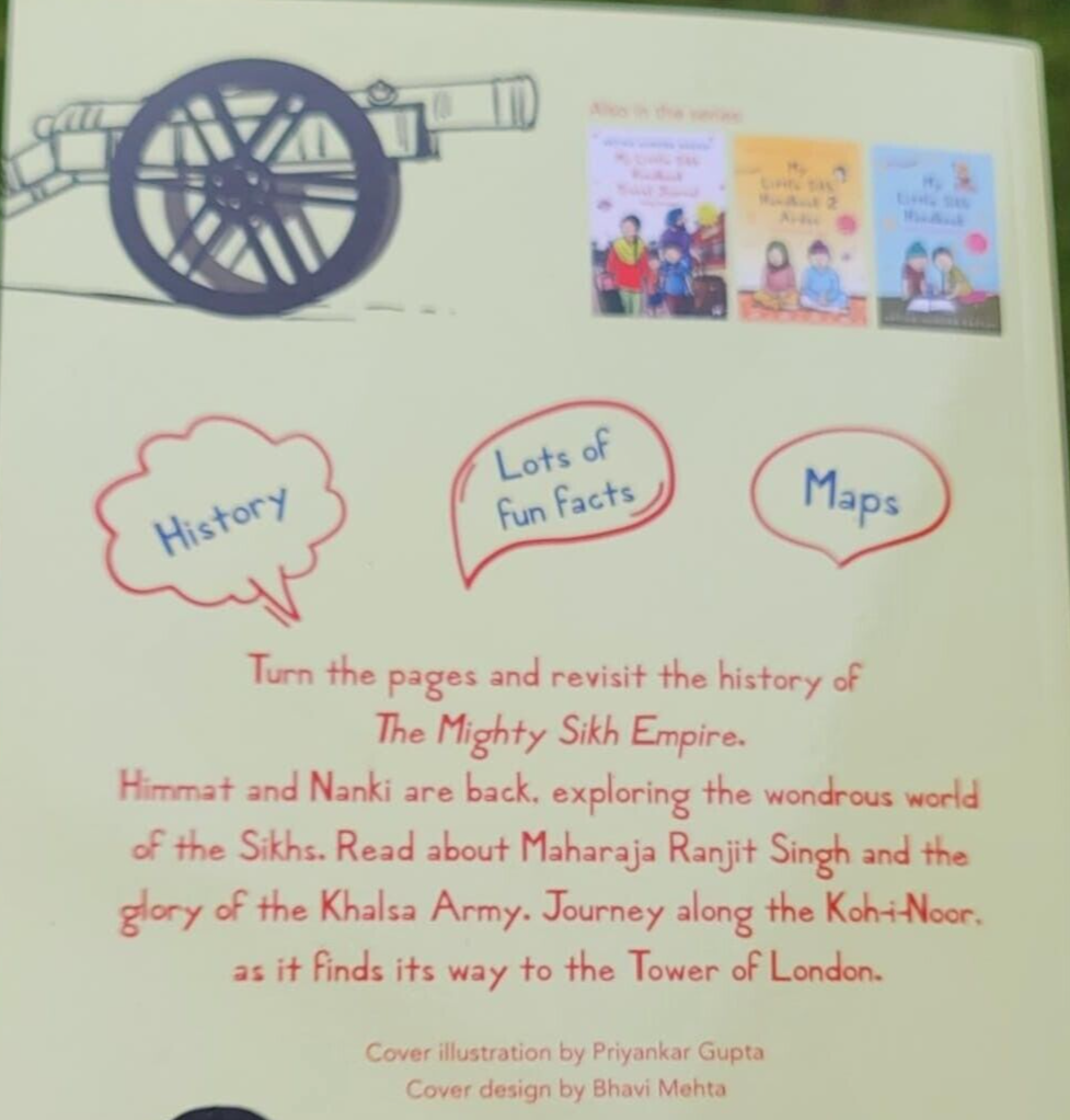 My Little Sikh Handbook The Mighty Sikh Empire Lot of Activities Book English MC