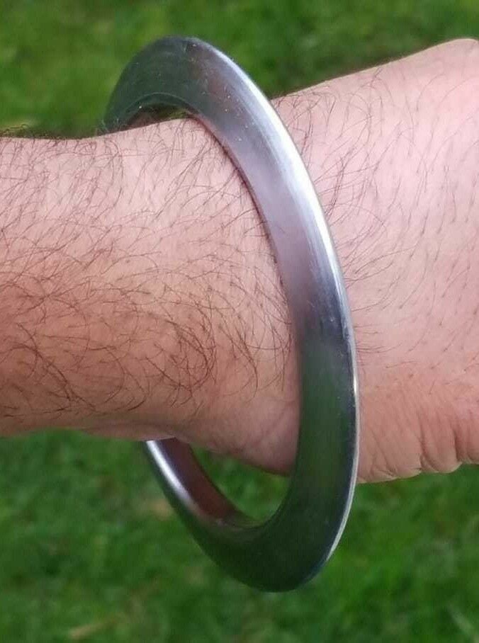 Sikh Sarbloh Kara Smooth Design Singh Kaur Khalsa Kada Bangle Kakaar 5Ks New DD3