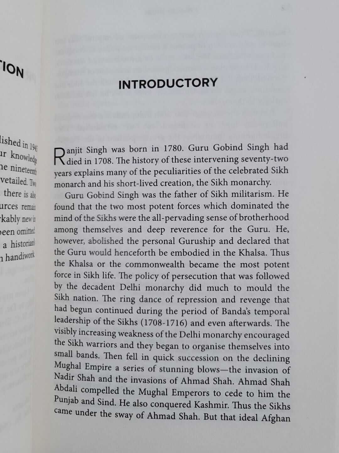 Ranjit Singh Life History by Narendra Krishna Sinha in English Sikh Book MP New
