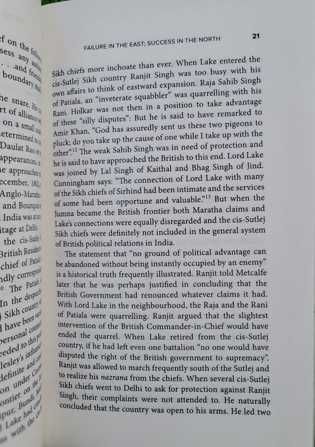 Ranjit Singh Life History by Narendra Krishna Sinha in English Sikh Book MP New