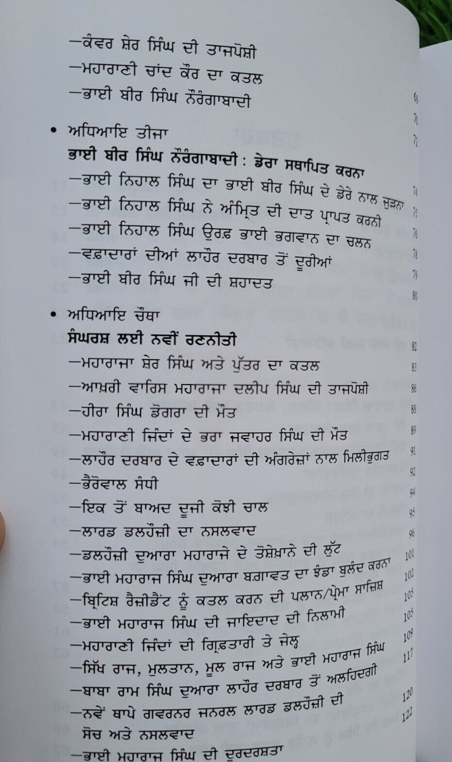 Bhai Maharaj Singh Rajinder Singh Jali Punjabi Gurmukhi Sikh History Book MP New