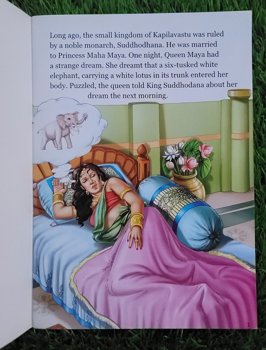 Buddha Great Saints of India Kids Story Book English Hindu Sikh Buddhism New MC