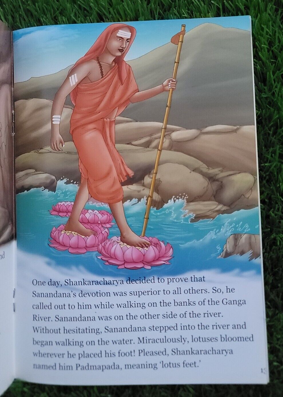 Adi Shankaracharya Kids Story Book English Hindu Great Saints of India Hinduism