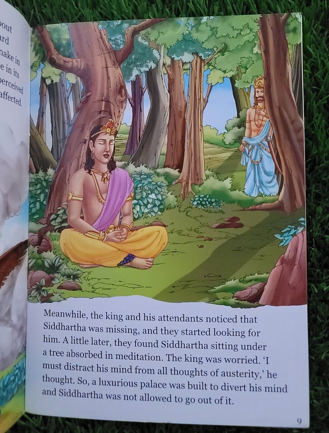 Buddha Great Saints of India Kids Story Book English Hindu Sikh Buddhism New MC