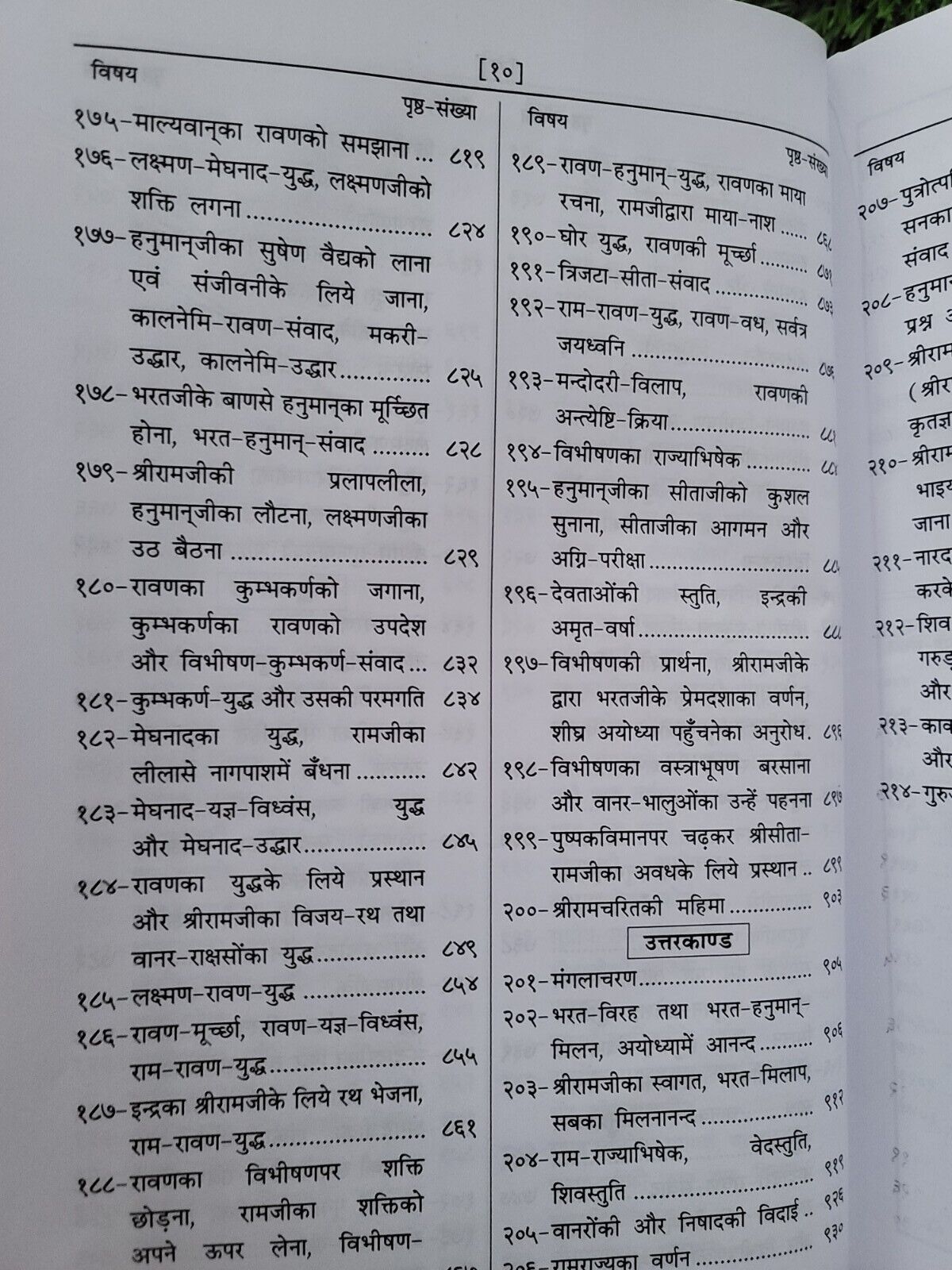 Shiri Goswami Tulsidas Sri Ram Chrit Manas Steek Bold Words Hindi HIndu Granth M